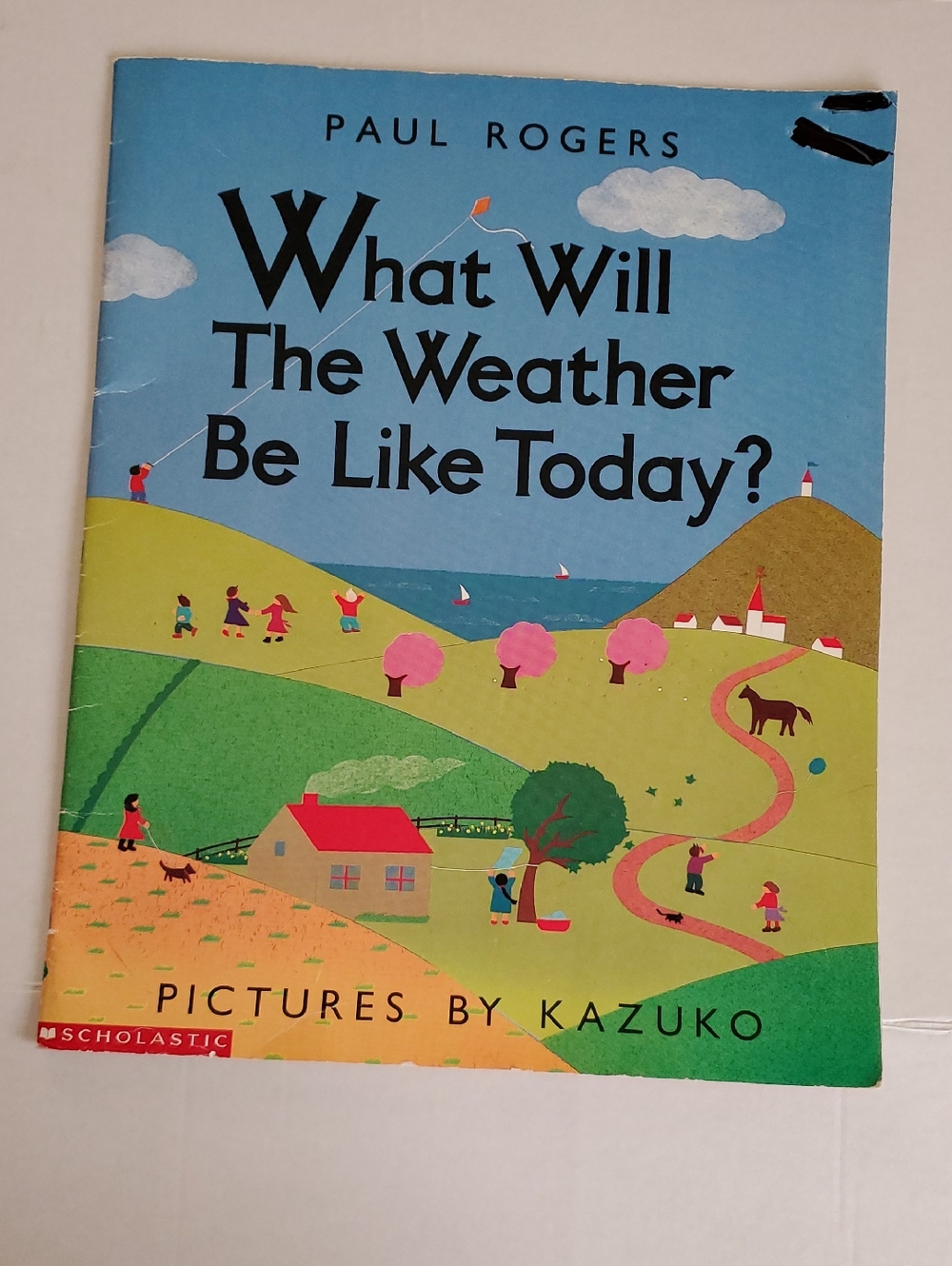 Vintage - What Will The Weather Be Like Today? - Picture Big Book